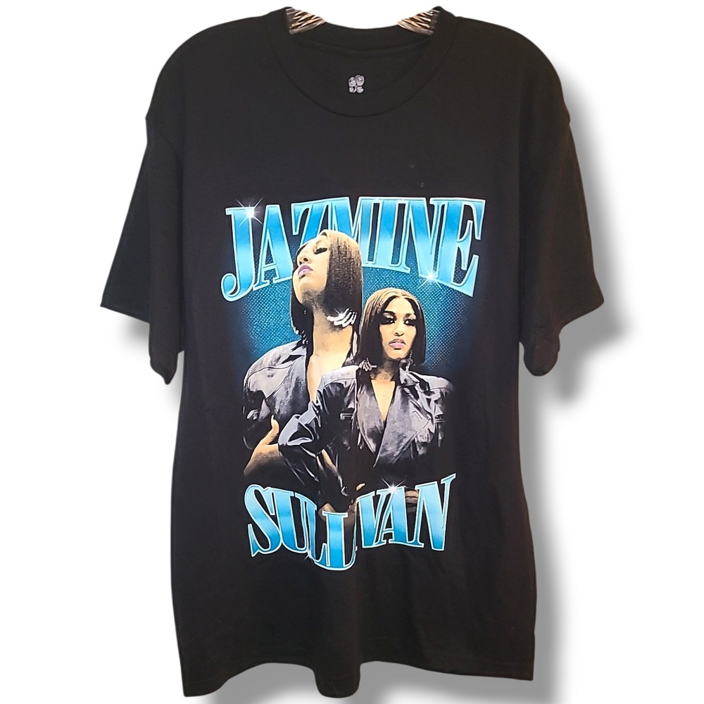 Jazmine Sullivan T-Shirt Ceremony of‎ Roses Black Large R&B Music Graphic Tee